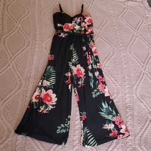 Womens Tropical Romper